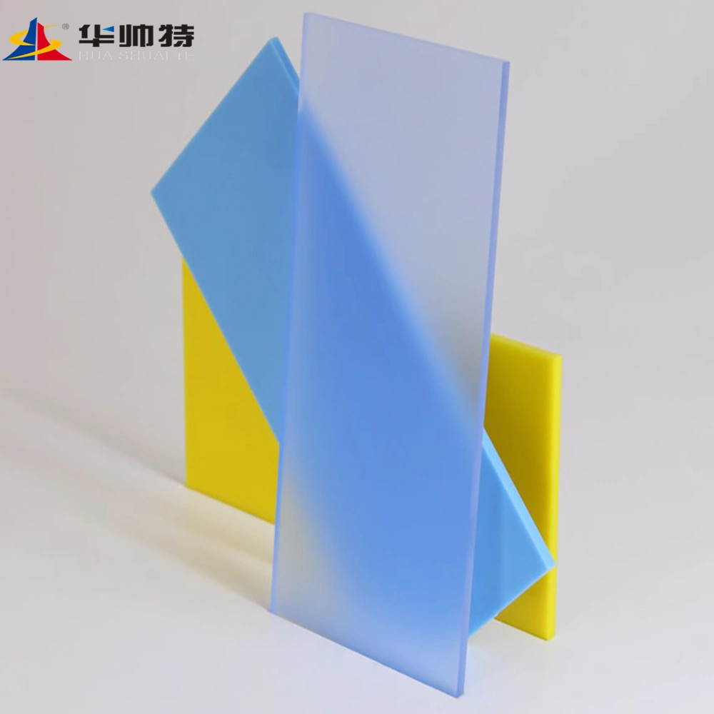 Huashuaite Factory Heat Resistant 2mm to 50mm 1220X2440mm Decoration Acrylic Sheet