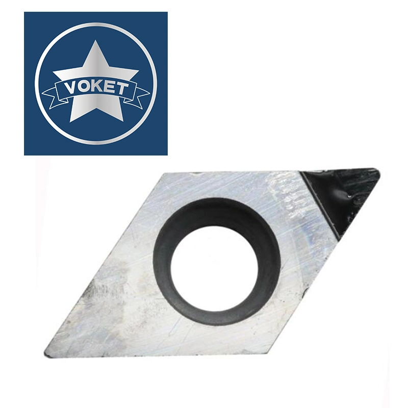 DCGT 07 02 11t3 04 PCD CNC-Drehmaschine Schneiden Aluminium Kupfer Bearbeitung Bohren Diamant Wendeschneidplatten Innendrehwerkzeug