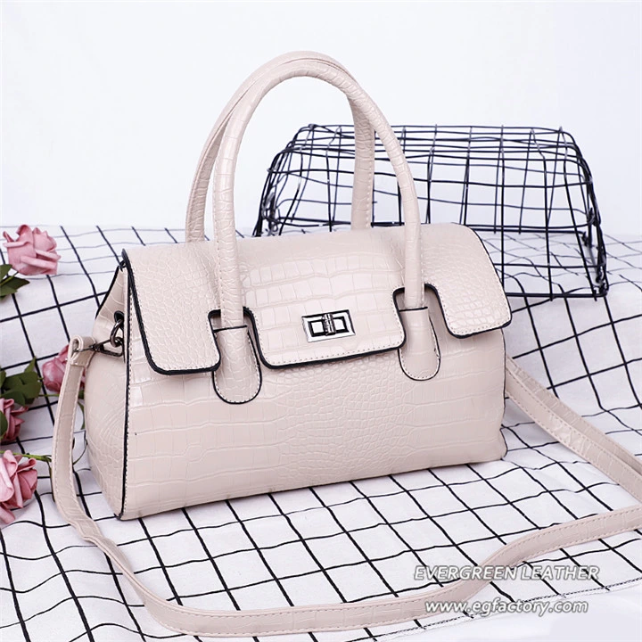 Vintage Style PU Leather Women Tote Bag Shoulder Handbag Wholesale/Supplier Sh918