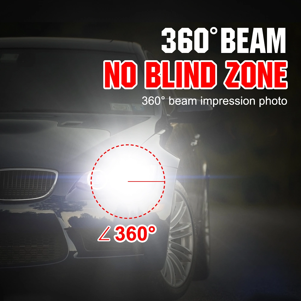 Wholesale/Supplier Car Cheap 9007 Hb5 S2 LED Head Light Lamp Kit Three Sides 72W 8000lm