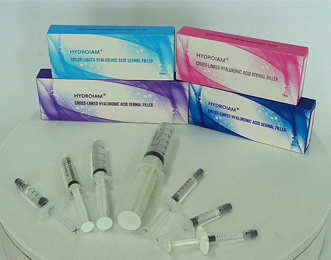 Injectable Dermal Filler Hyaluronic Acid Lip Filler Face Wrinkle Sodium Hayluronate Injection Gel