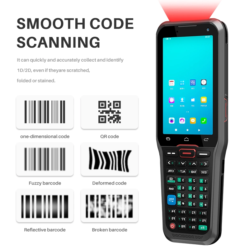 Blovedream N41full Keyboard Handheld Terminal Android 2D Barcode Scanner