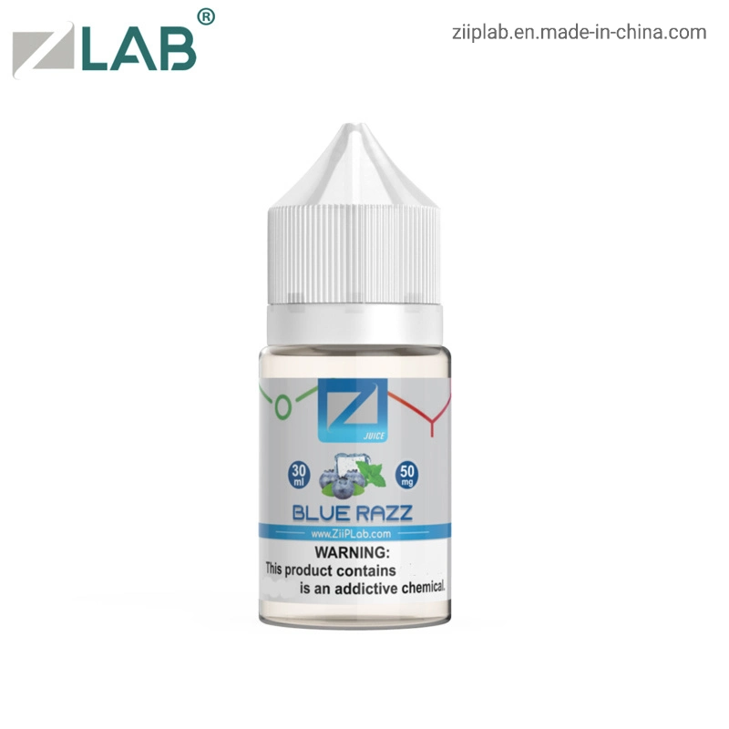 50mg Nicotine Fruit Series Grape Ice Flavored E Liquid Synthetic Nicotine Zlab Vaping E Liquid