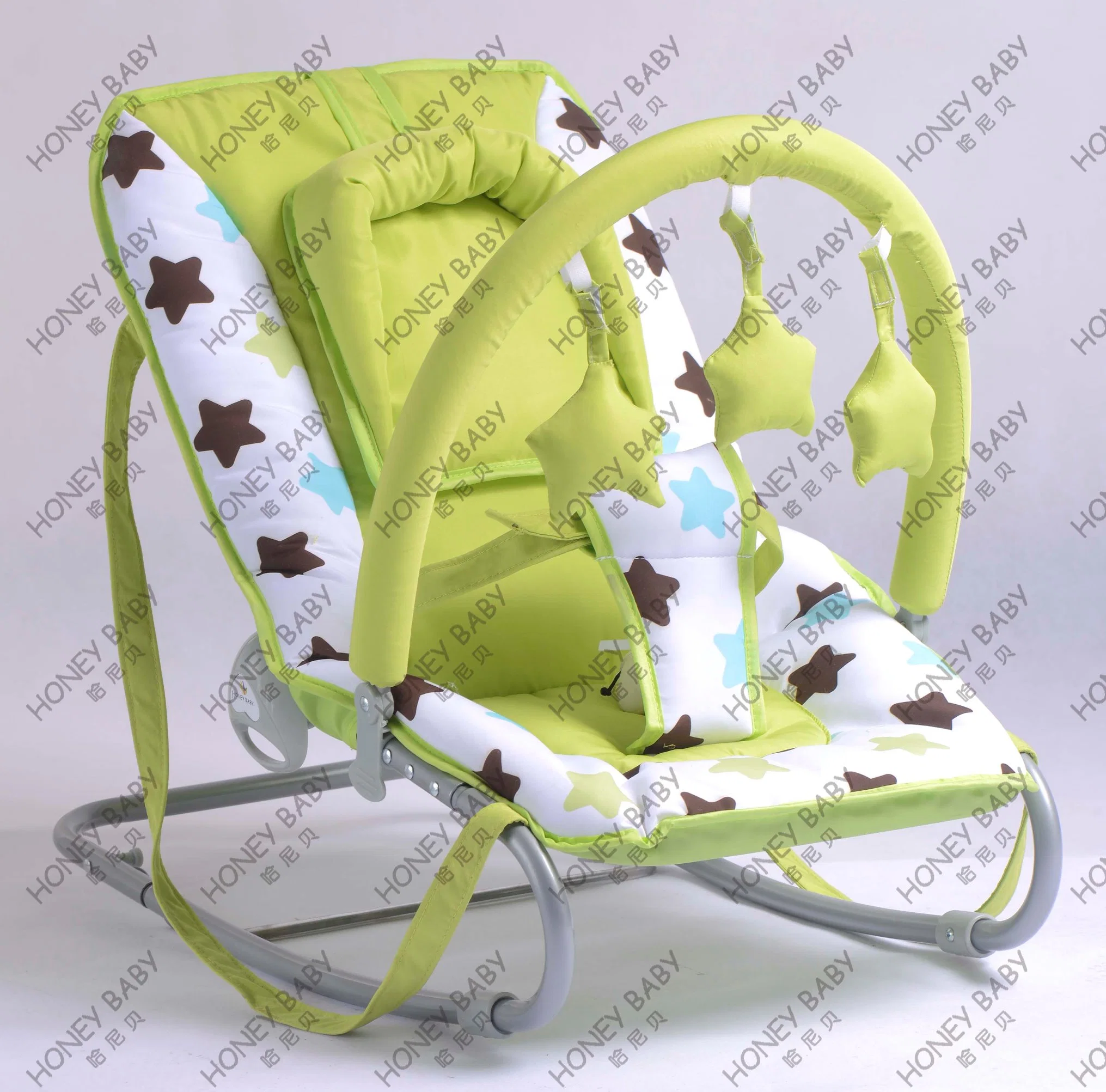 Newborn Comfortable Adjustable Baby Rocking Chair Electric Baby Rocker Swing Chair Baby Bouncer Kid's Chair