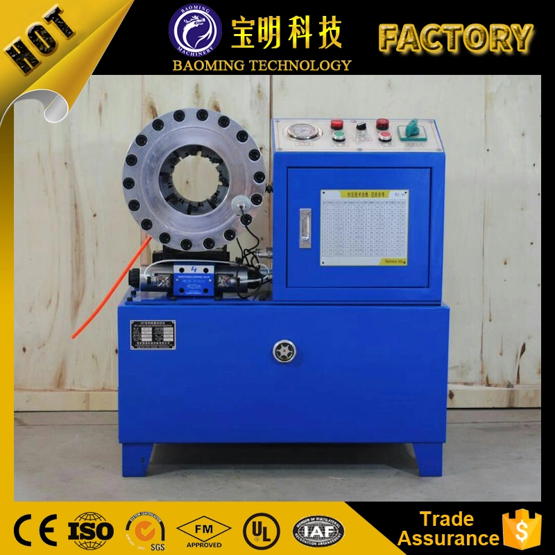 Crazy Selling Finn-Power Style Automatic Hydraulic Hose Crimping Machine