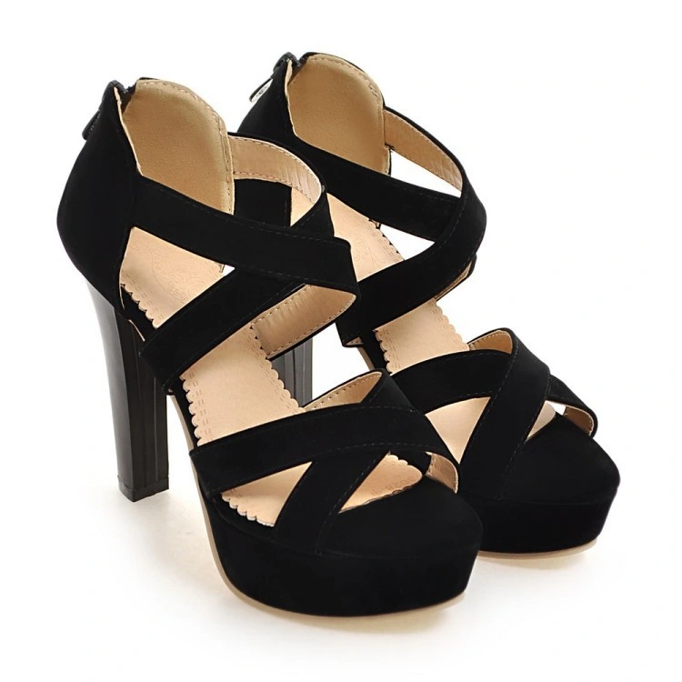 2023 Mujeres Venta caliente diseñador de moda zapatos mujer zapatos de tacón alto sandalias al tobillo Stiletto