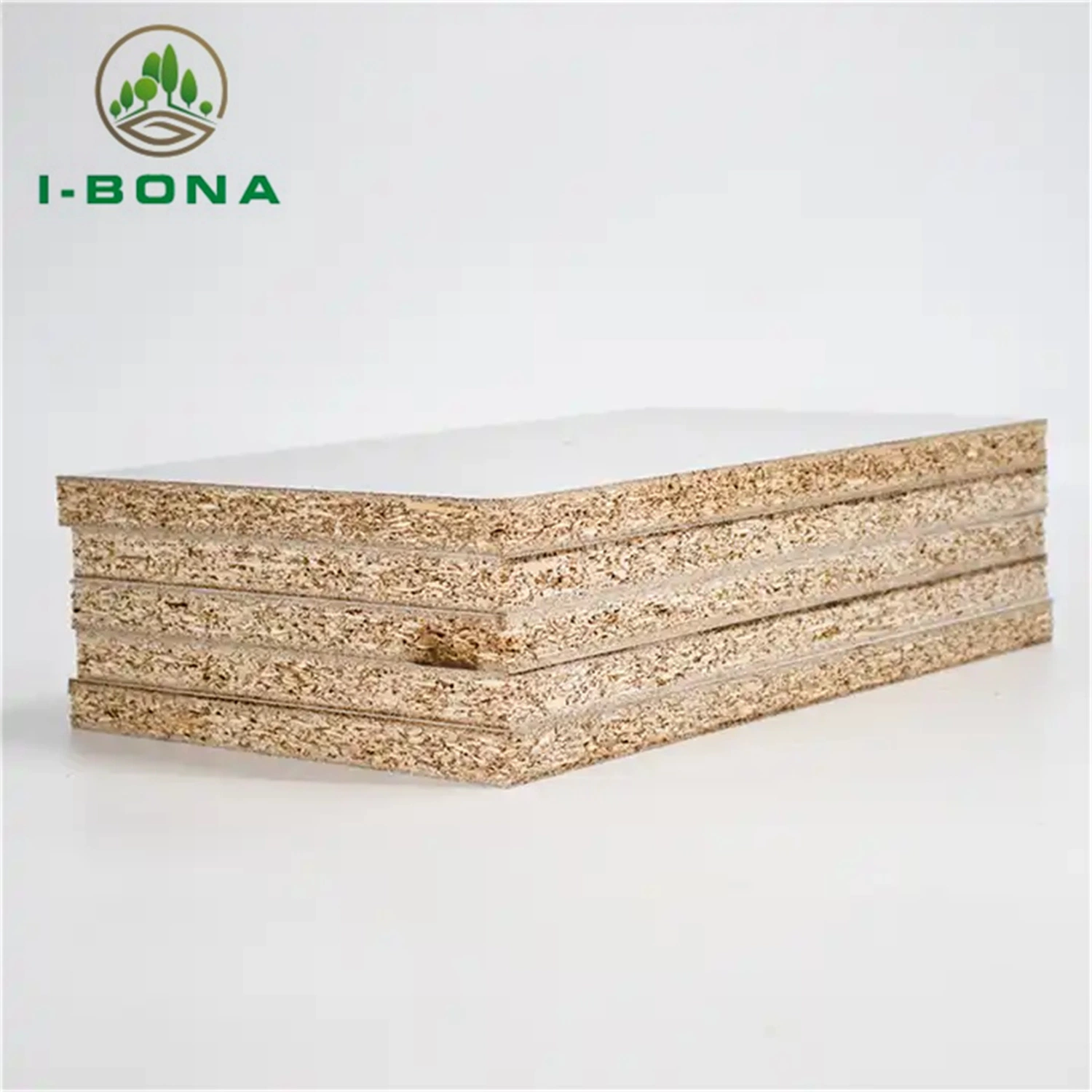 18mm Green Pigmented Moisture Registance Raw Chipboard Melamine Mr Particle Board