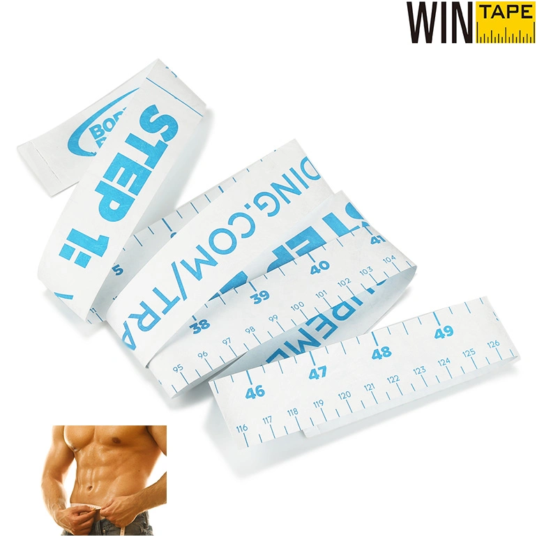 Body Fitness Medical Disposable Water Proof Paper Tape Measure (PT-006)