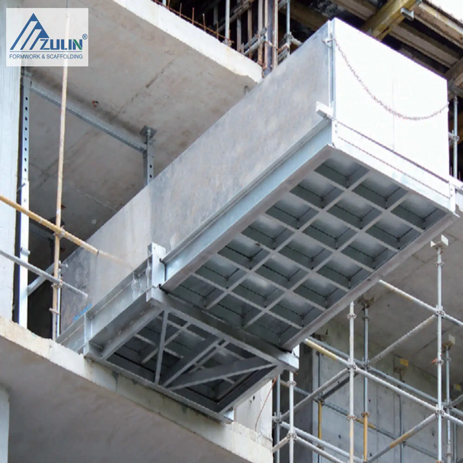 Across Floors Zulin Concrete Form Construction Formwork Material Lifting with Good Price