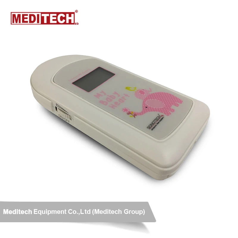 Pantalla LCD de bolsillo de alta calidad aprobada por CE Ultrasonido fetal Doppler