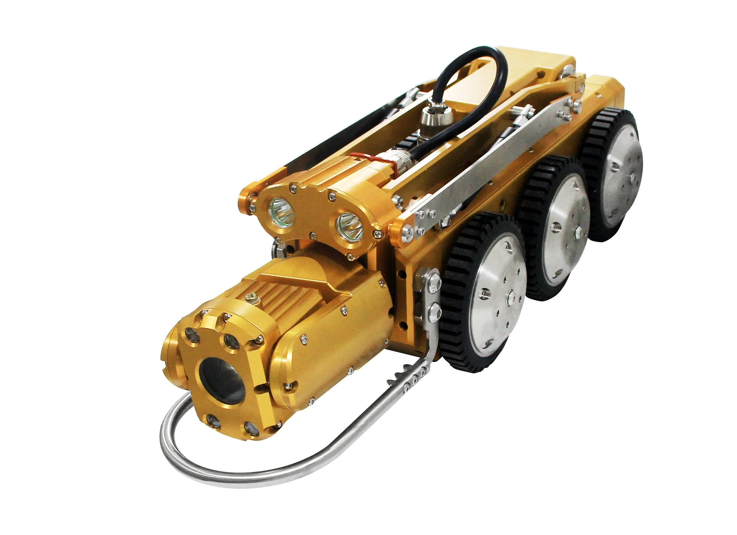 500feet Electric Cable Inspection Crawler Pipe Robot Camera Manufacture for Sewer Drain Pipeline