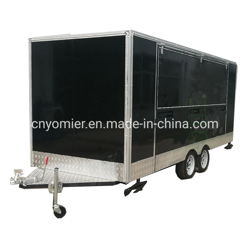 Mobile Kitchen Crepe Fast Food Catering Trailer