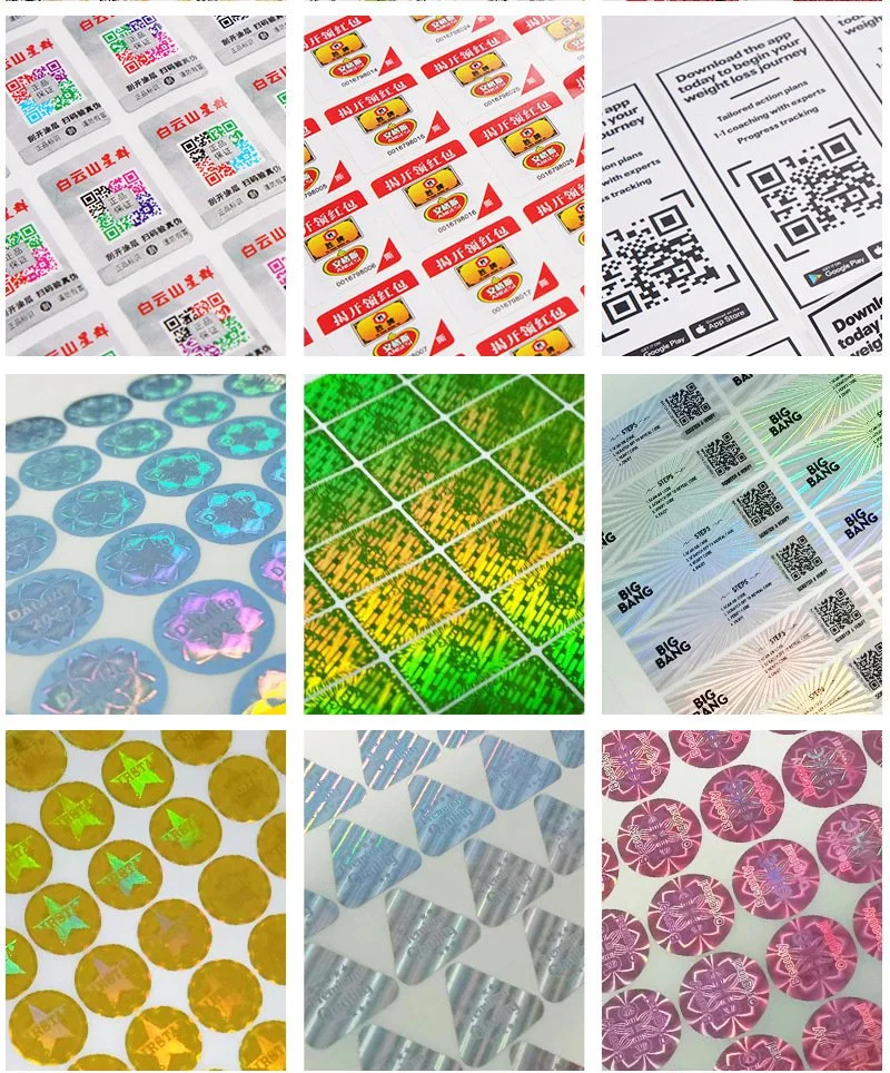 Instant Dry High Color Saturation Printable Waterproof Stickers