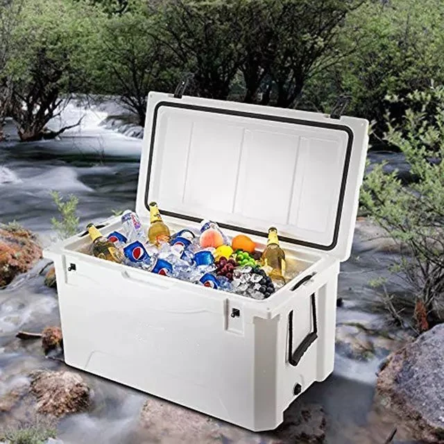 China Supplier Portable Color Milk Ice Cooler Box