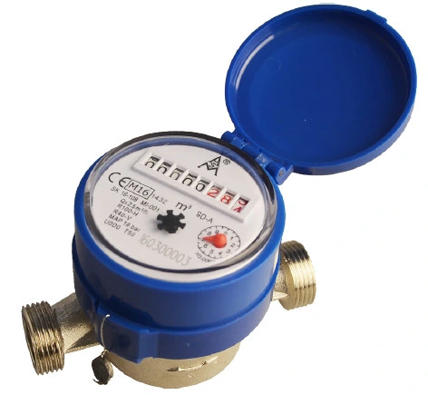 Civil Single Jet Dry Vane Wheel Water Meter