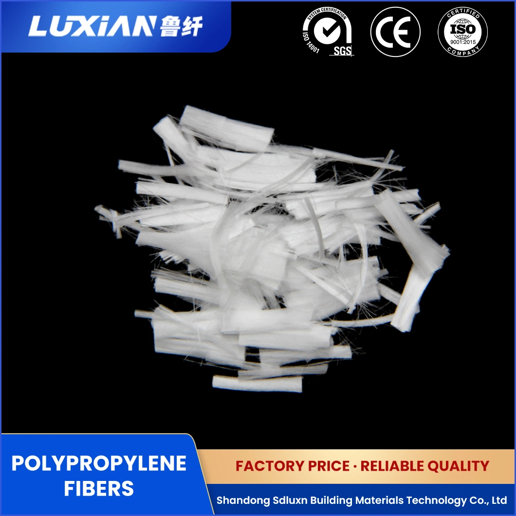 Sdluxn Faserbeton Probe verfügbar Lxbg modifiziertes Polypropylen PP Polypropylen China Konservierungsstoff PP Monofilament Flber Factory