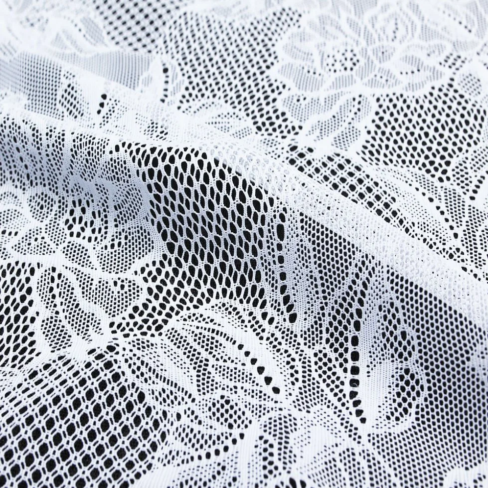 Breathable New Design Lycra Textiles Jacquard Lace Fabrics for Lingerie