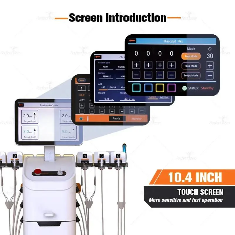 Professional Machine EMS Electrical Muscle Stimulator RF EMS Slimming Beauyt Equipment