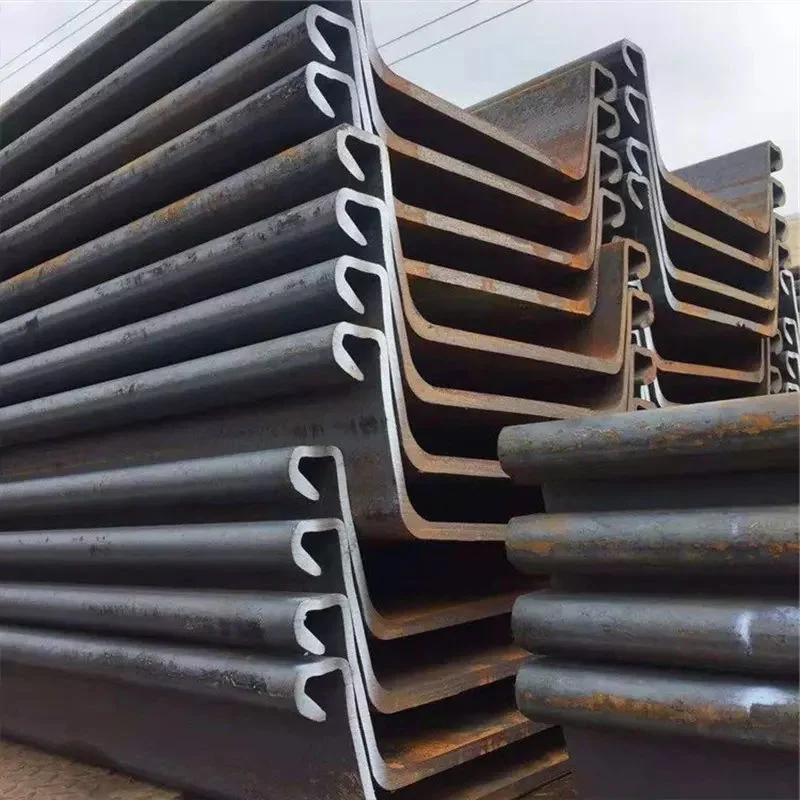 Good Quality Straight Steel Sheet Pipl U Shape Z Type Stype 12m 400*100 Larsen Steel Sheet Pile