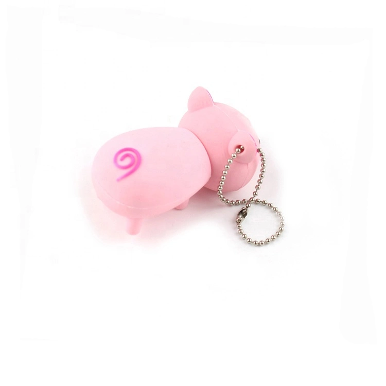Pig Shape PVC USB Flash Drive
