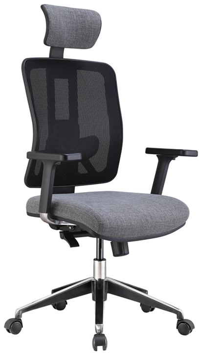 PU Castor Class 4 Gas Lift with Adjustable Arms and Headrest Chair