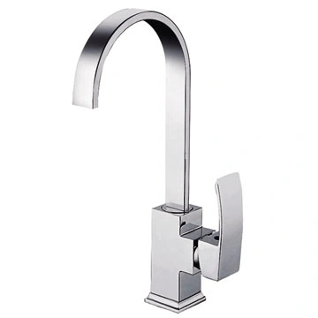 Grande bacia única fria de torneira de mão Atacado bacia fria única Misturador China Gl54013X13 High Single Cold Basin Tap cromado Single Fornecedores de torneiras de água fria