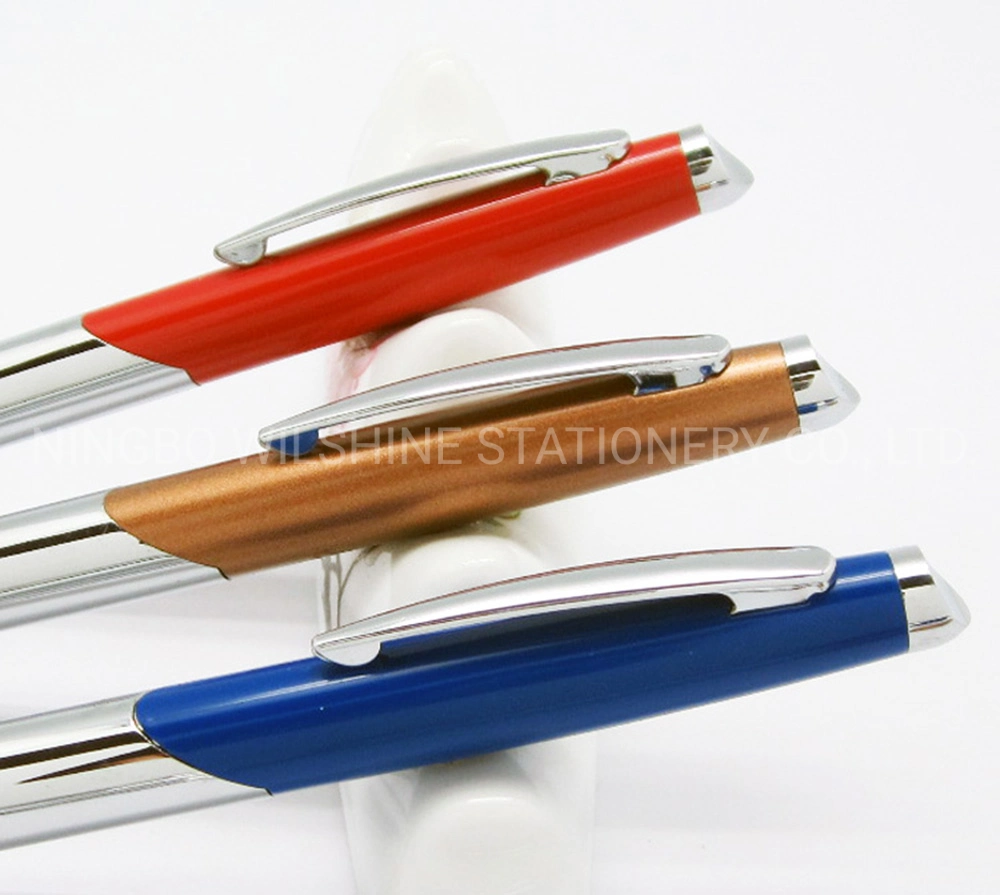 Unique Business Metal Ball Pen for Smooth Writing