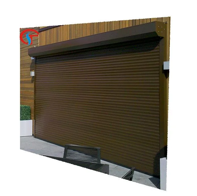 Factory Wholesale/Supplier Windproof Remote Control Security Shop Front Aluminum Roller Shutter