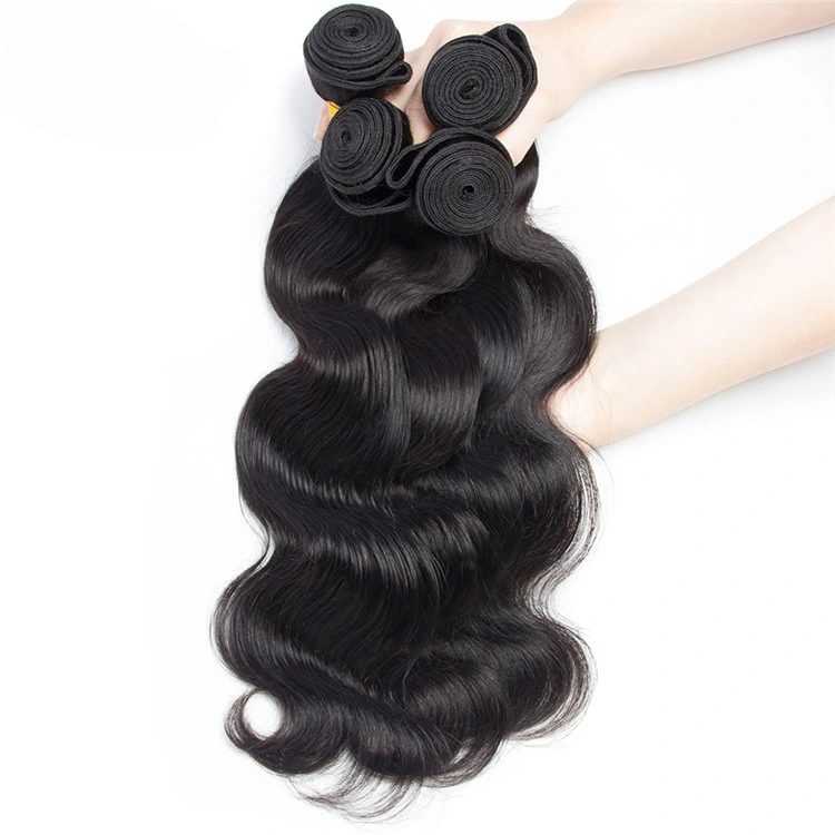 Первоклассное качество Оптовая торговля Virgin Body Wave Remy Brazilian Human Hair Поставщик добавочных номеров