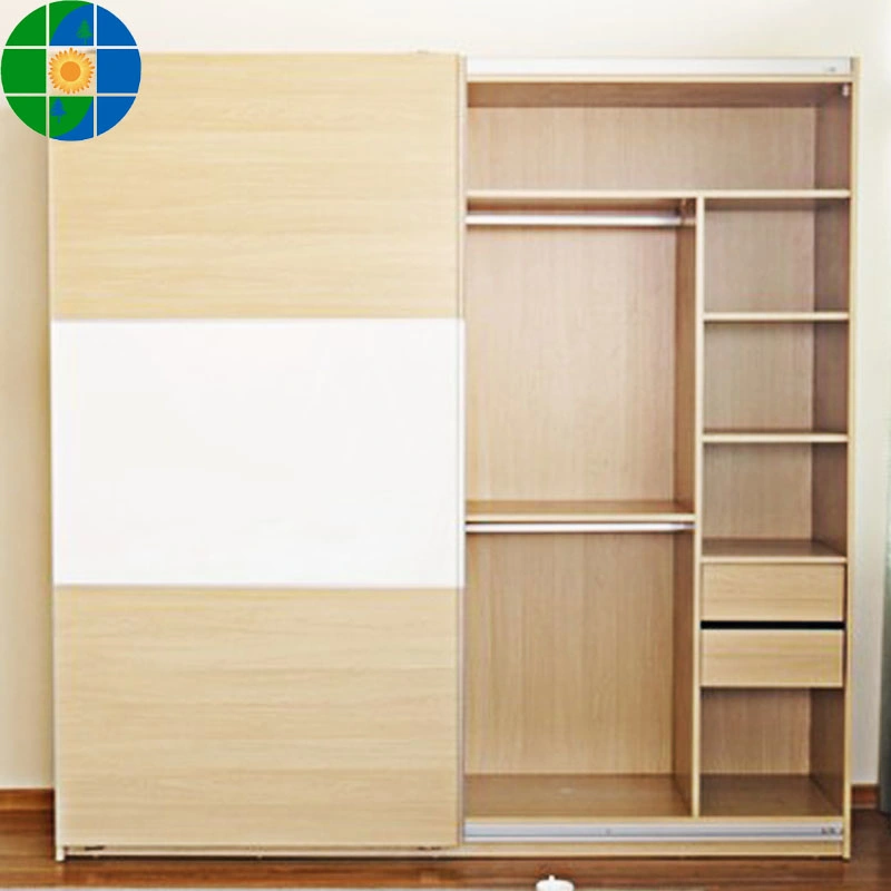 Morden Bedroom Ward Robe Particle Board Customized Size Home Furniture