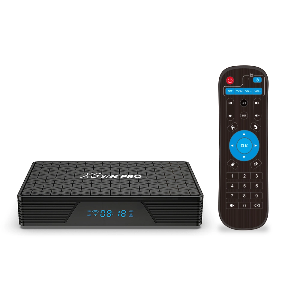 Allالفائز H618 2/16GB دعم دقة البيع بالجملة Android TV Box صندوق تلفزيون Android بمنفذ HDMI مزدوج