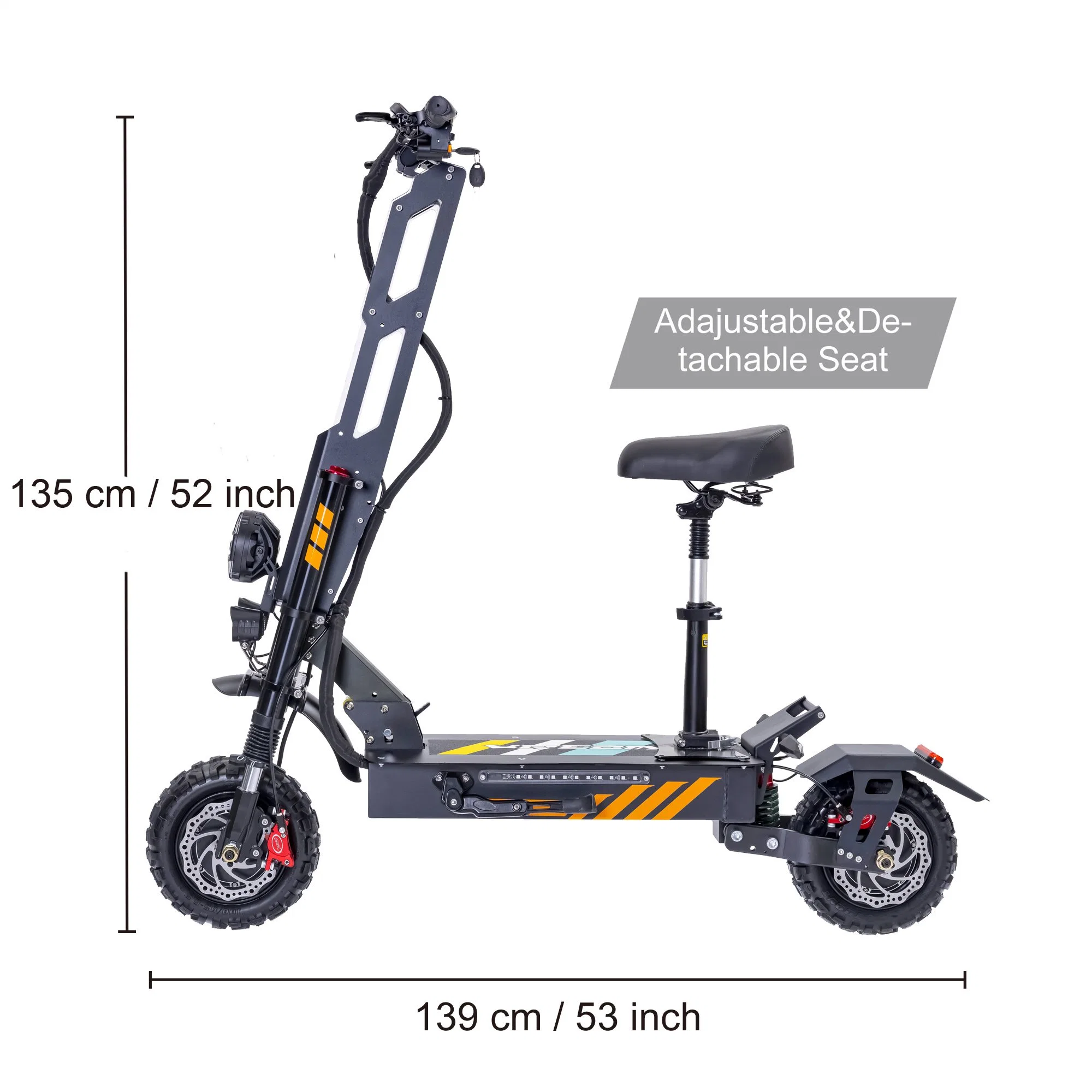 Efgtek T108 Professional rápido carregamento de Longa Distância de Velocidade de Motor Duplo pessoais moderno 60V 6000W scooters eléctricas