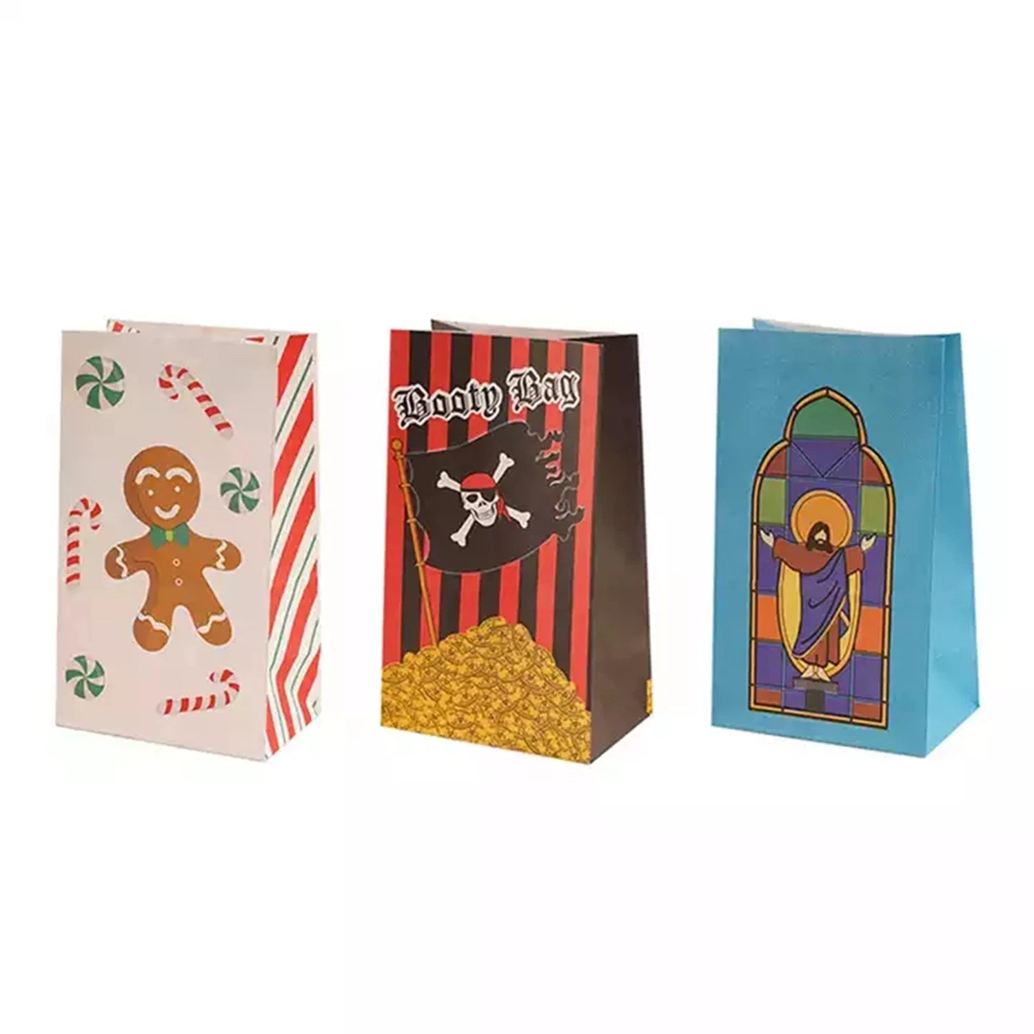 Los niños Halloween Trick parte Bolsas de regalos para el truco o trato Candy Embalaje de regalo Bolsa Bolsas de regalos