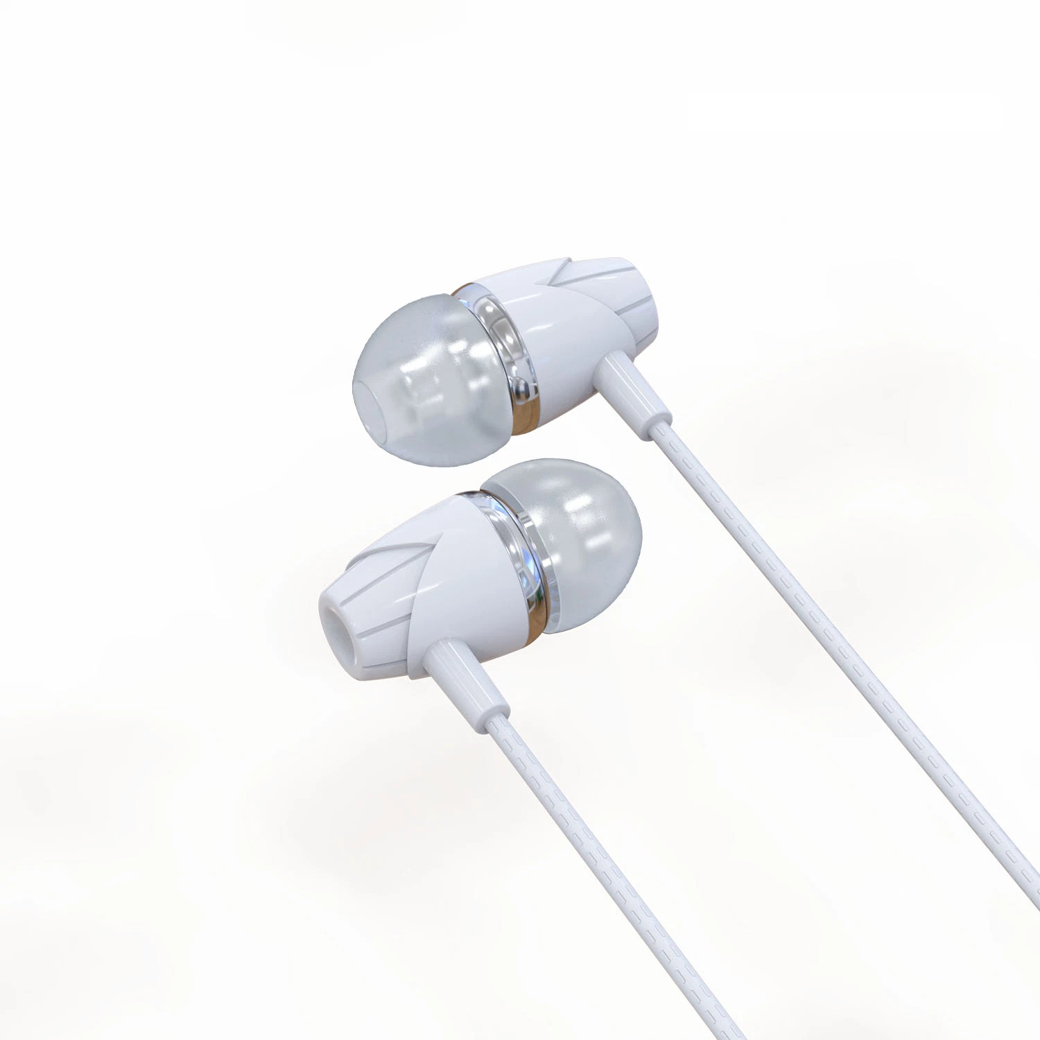Le cuivre Bass le président en mains libres dans l'oreille de nouvelle conception des écouteurs 3,5 mm avec micro mains libres