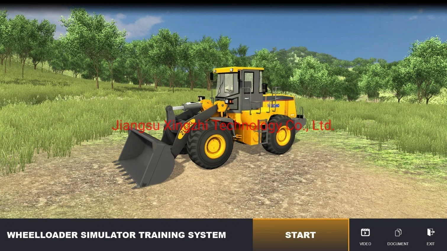 Vr Heavy Wheel Loader Training Driver Simulator