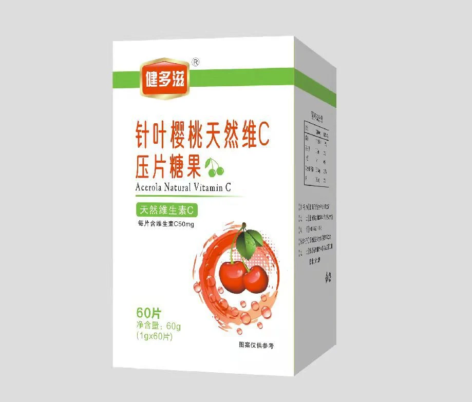 La vitamina C Cerezo OEM masticando tabletas dulces suplementos de salud