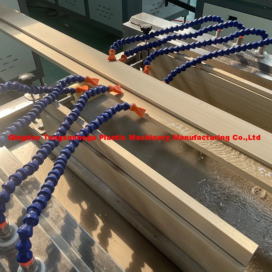 WPC Door Frame Making Machine Wood Plastic Composite Profiles Extrusion Line