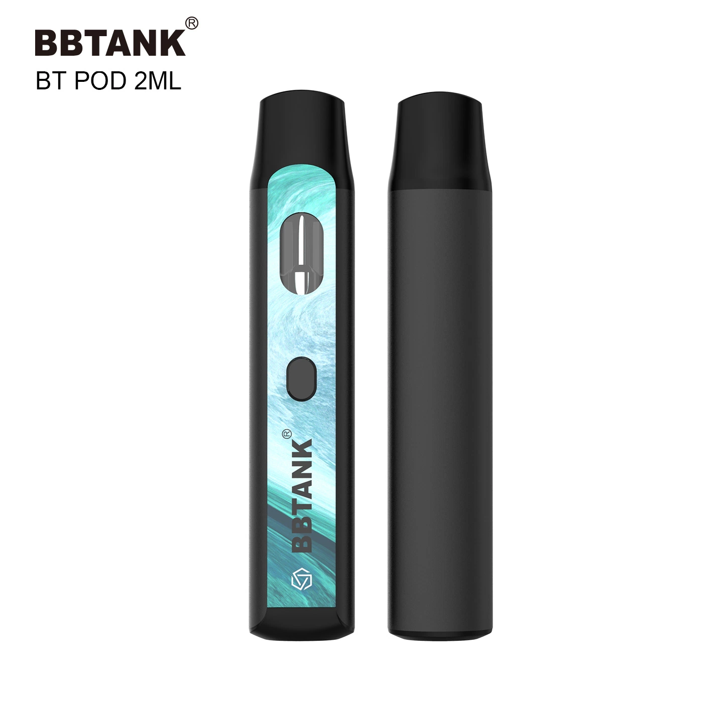 Bbtank in Pod 2ml Disposable/Chargeable Oil Vaporizer Preheat Vape Pen 2g Rechargeable Vapes 2ml Vape Starter Kit