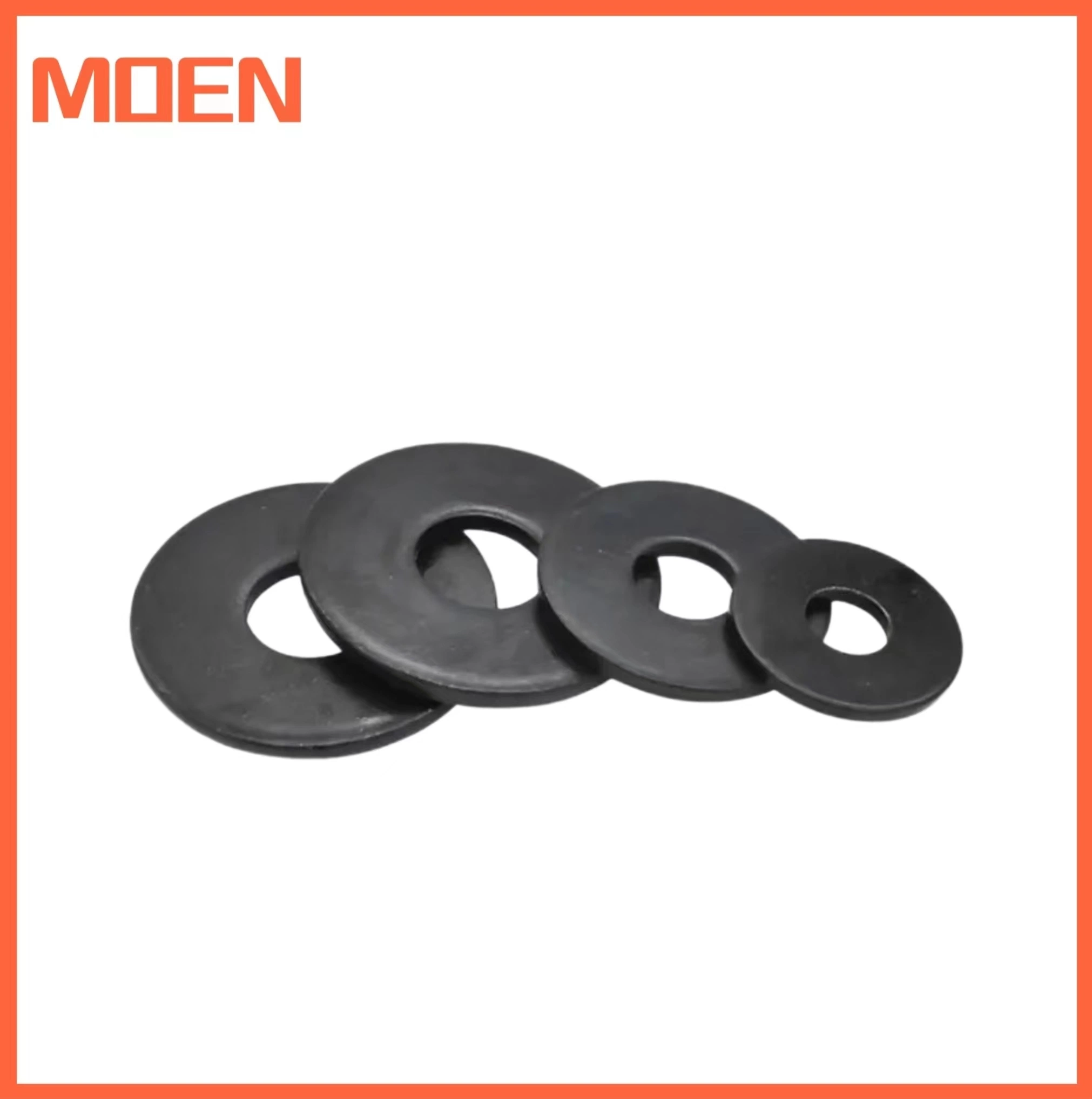 Bolts and Nuts Fastener DIN9021 Carbon Steel Black Hardened Flat Washer