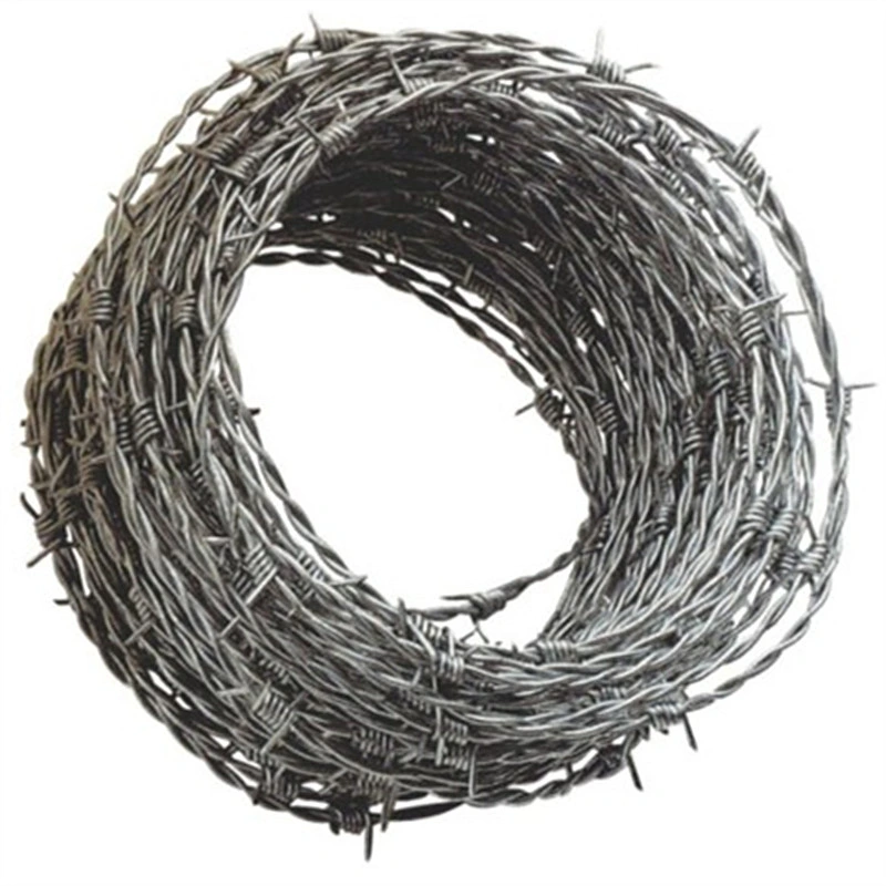 High quality/High cost performance  High Tensile Barbed Wire Single Twist Hot Dipped Galvanized