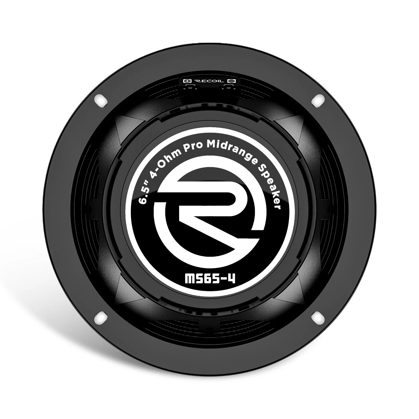 Edge Ms65-4 6.5-Inch Midrange PRO Audio Car Speaker, 300 Watts Max, 150 Watts RMS 4-Ohm, 1.5-Inch High-Temperature Kapton Voice Coil, Premium Car Speaker