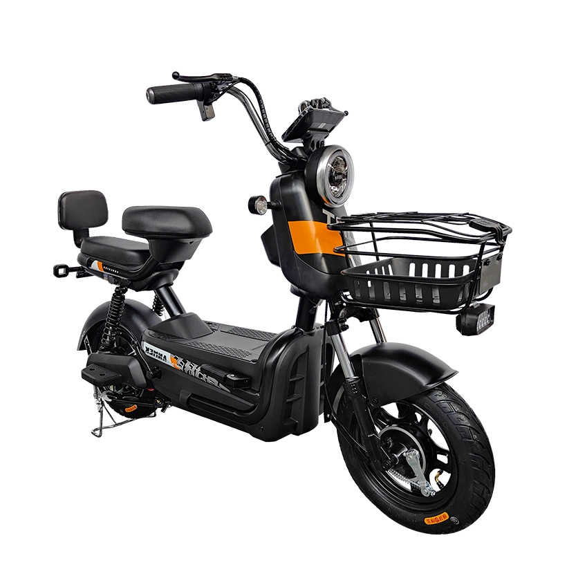 Scooter de motocicleta Adulto 600W 11000W asiento plegable Cruz sin escobillas Motor Hub 5000W 3000W 72V Brasil para Boys Electric Bicycle