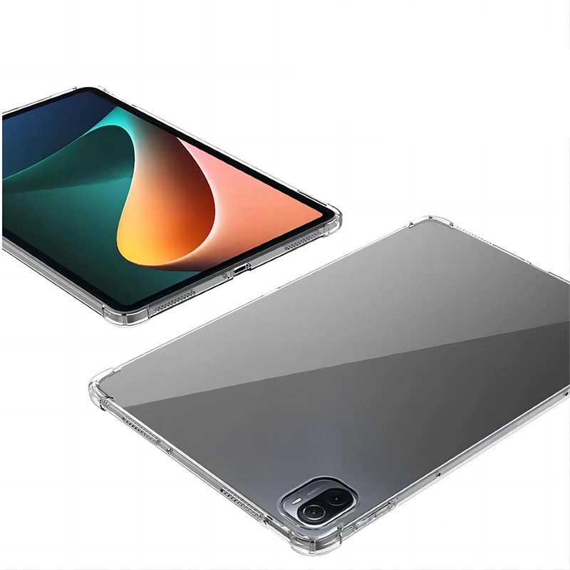 Nova tampa flexível transparente e transparente para a caixa do tablet para à prova de choques Xiaomi