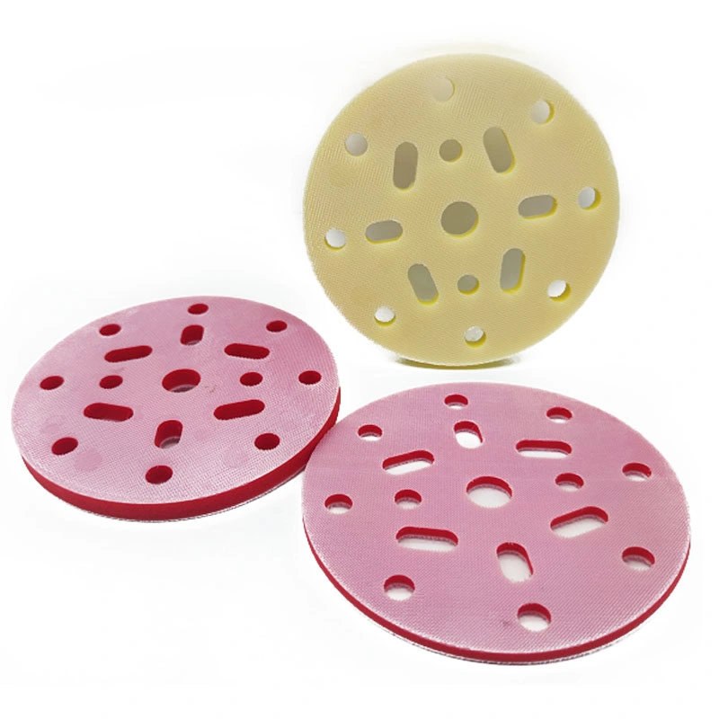 6inch 17-Hole Hook and Loop Sponge Soft Buffer Interface Pads/Pad for Polishing Grinding Power Tools Accessories