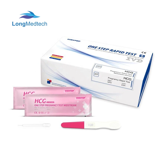 HCG Pregnancy Urine Rapid Test Strip for Home Use