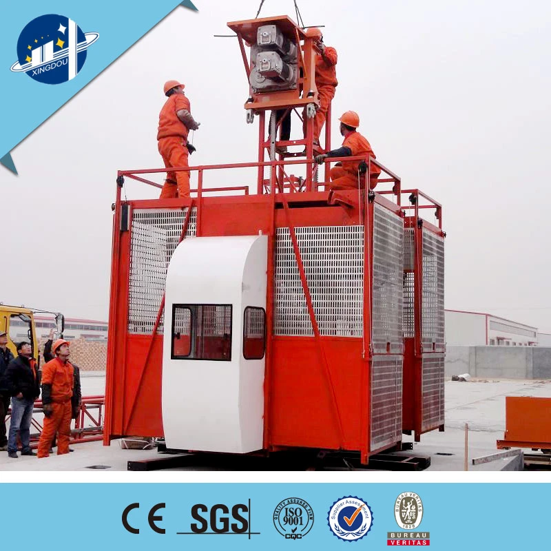 Sc200/200 Construction Elevator/Construction Material Elevator/Construction Lift Construction Elevator