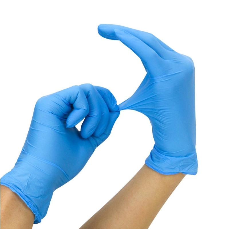 Disposable Safety Medical Examination Gloves Nitrile Gloves for Hospital