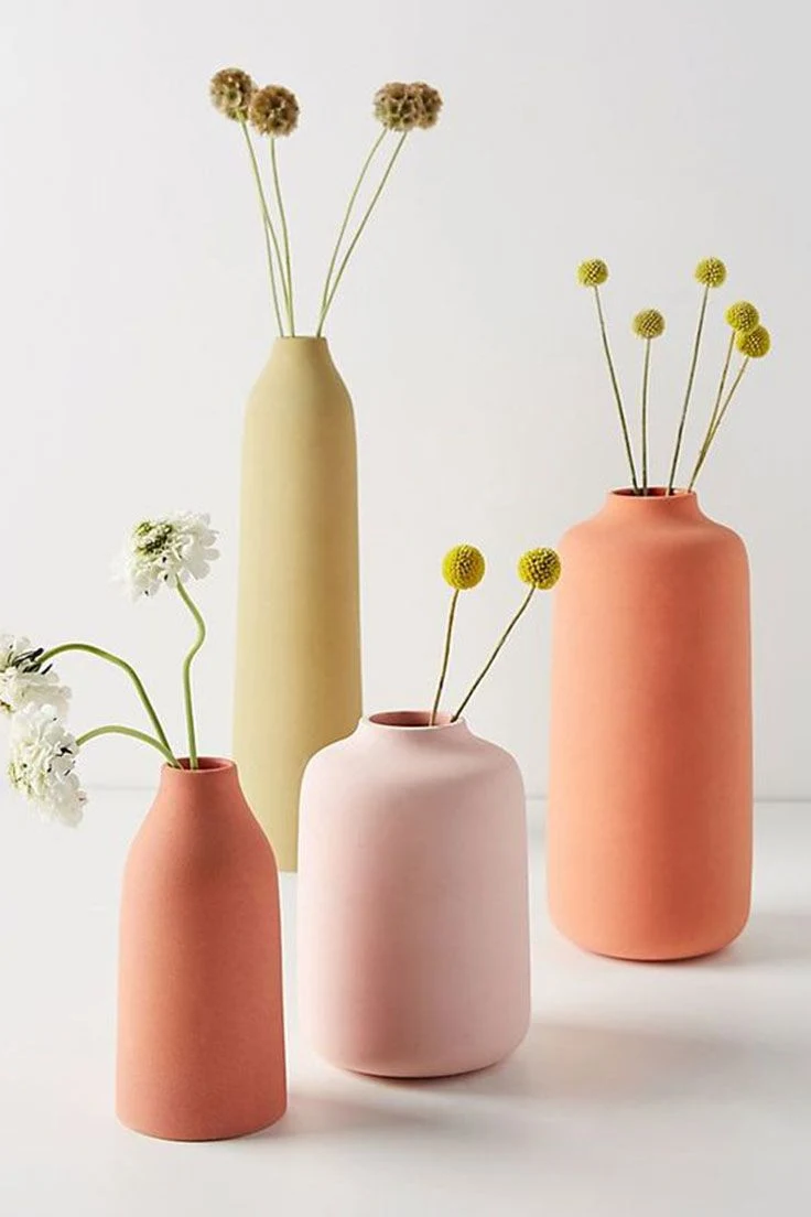 Modern Irregular Home Hotel Table Decoration Ceramic Flower Vase