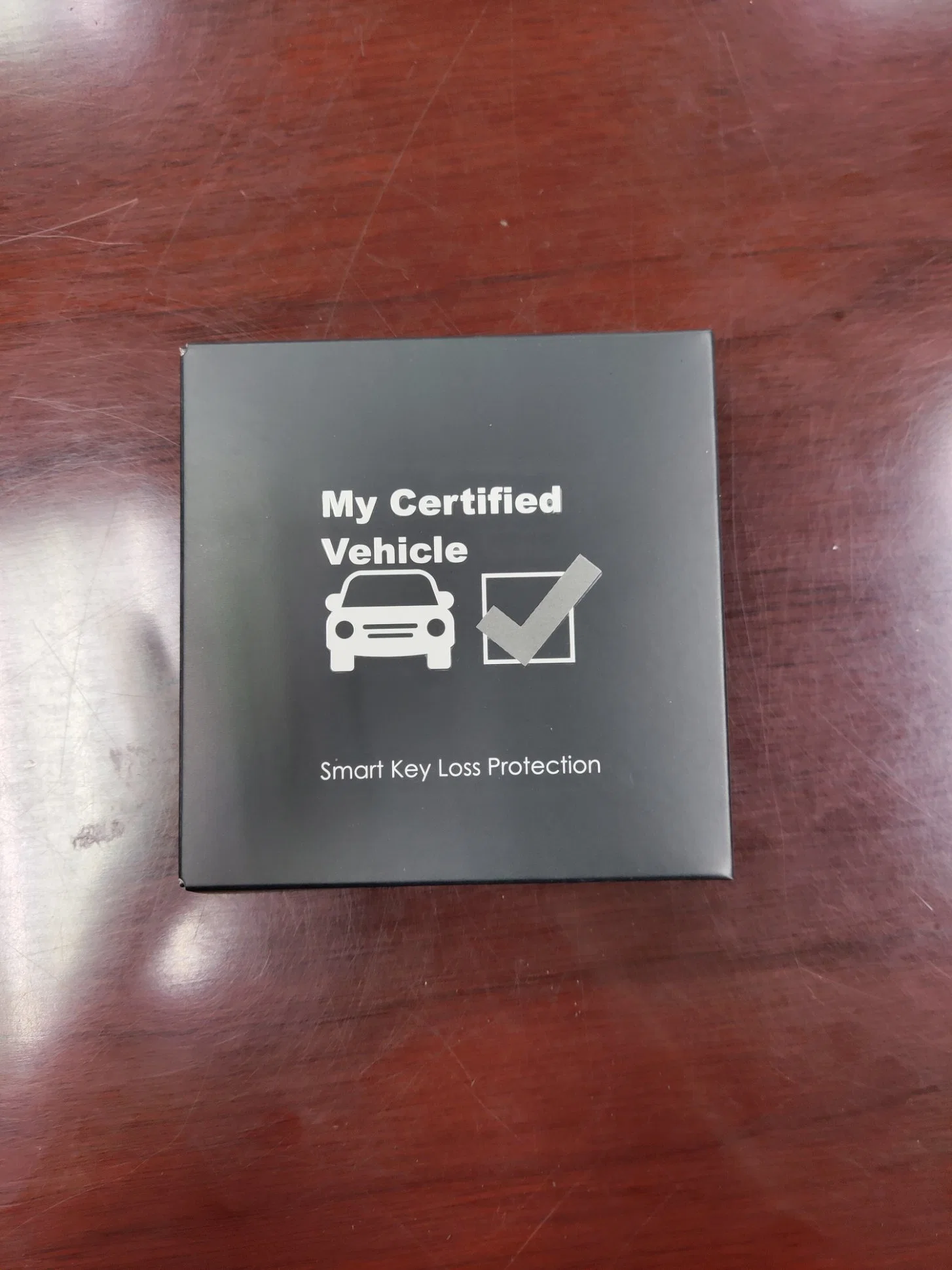 Custom Car Smart Key Protection Paper Box with Foam Inside