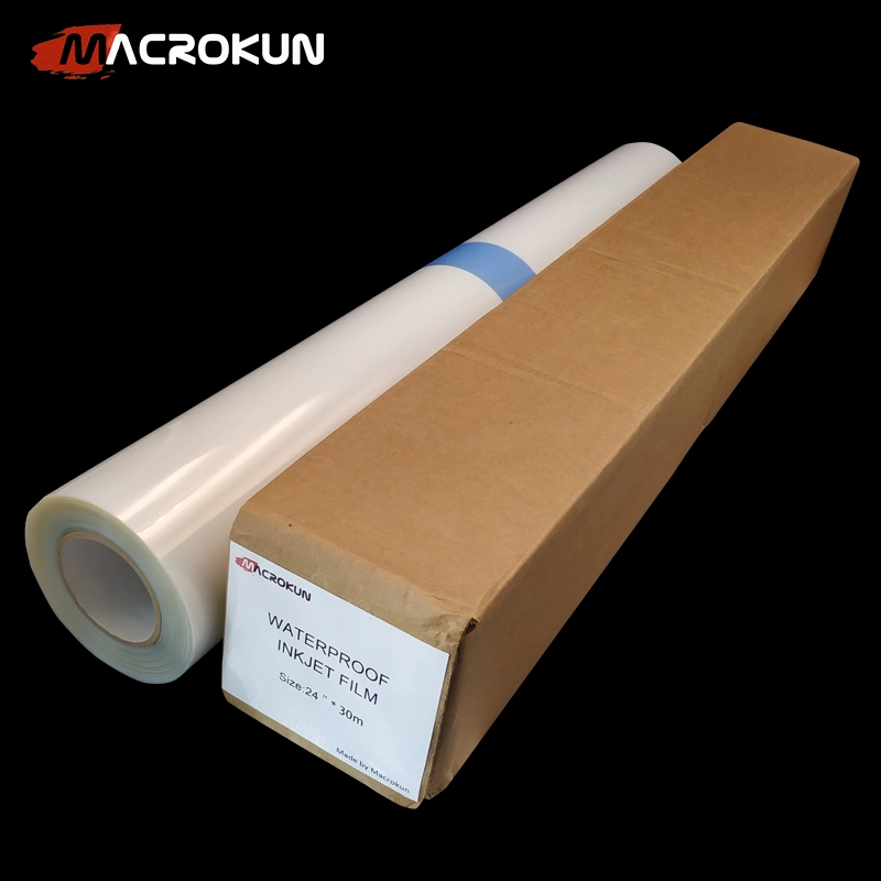 Inkjet Printer Transparent Film Clear Waterproof Milky Film